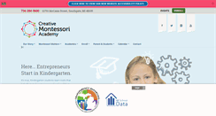 Desktop Screenshot of creative-montessori.com