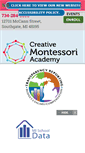 Mobile Screenshot of creative-montessori.com